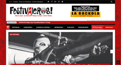 Desktop Screenshot of losfestivaleros.com